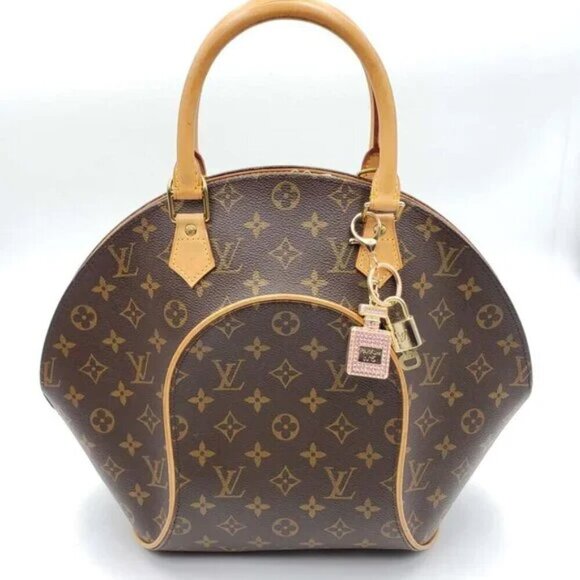 100% Auth Louis Vuitton Lock & Key with unbranded Bagcharm, Keycharm, Keychain - Picture 8 of 9